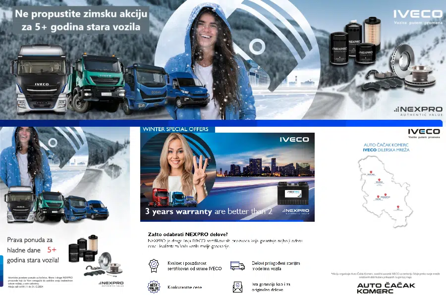 Novosti | Аuto Caccak Komerc - IVECO commercial vehicles and trucks