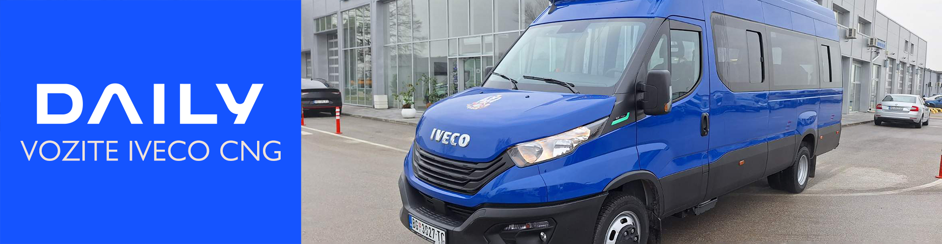EKOLOŠKI PREVOZ ZA ČISTIJU BUDUĆNOST, Auto Čačak Komerc, IVECO Daily
